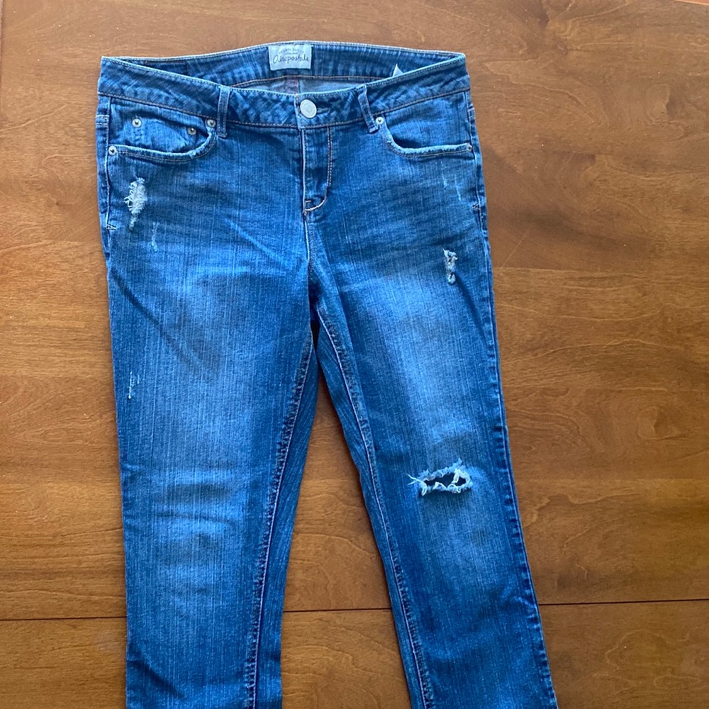 Aeropostale cropped jeans